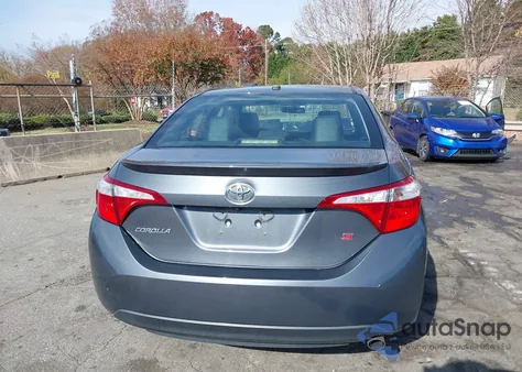 2015 Toyota Corolla S Plus z USA, uszkodzony, nr VIN 2T1BURHE8FC334714